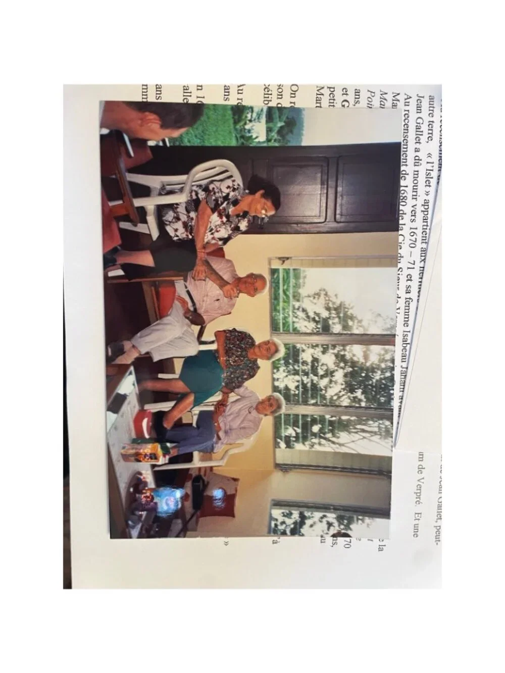 Les Gallet de Saint Aurin Martinique French Genealogy Photo History Archive